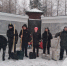 В «Снежном десанте», посвящённом  Дню воинской славы,  участвует молодёжь - Газета Иньвенский край