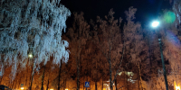 зима ночь - ParmaNews.Ru